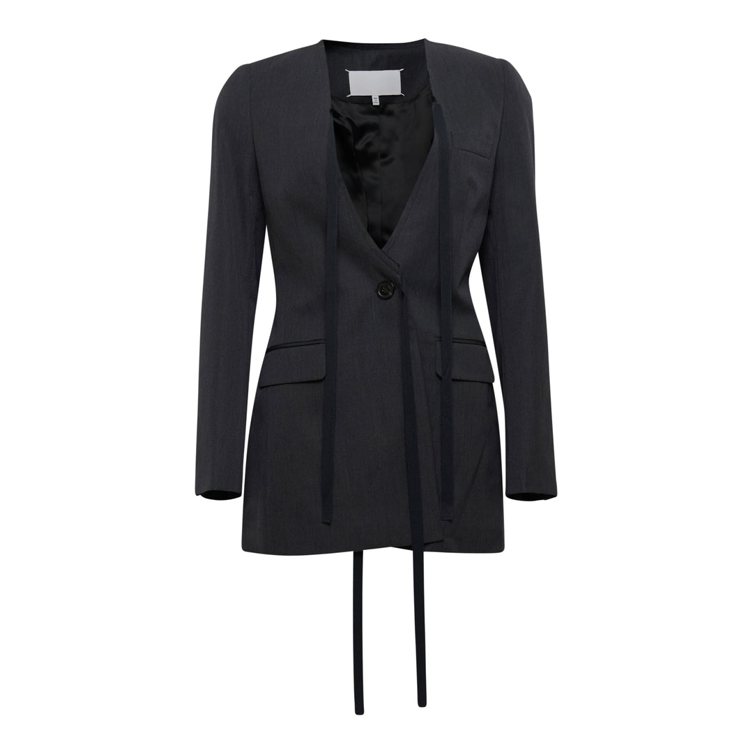 Maison Margiela Compact Light Wool Gaba Jacket – Available at Club 21, Official Retailer in Singapore, Malaysia & Thailand with Global Shipping Online