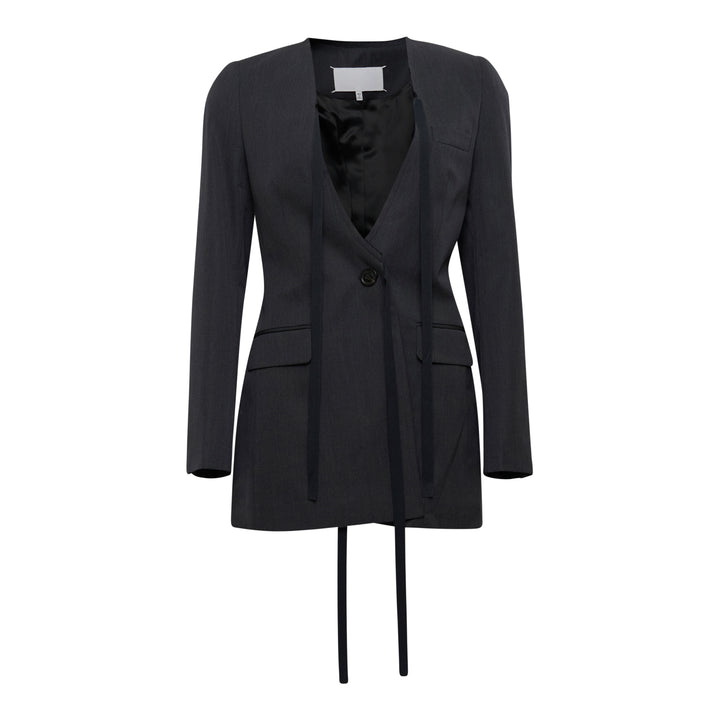 Maison Margiela Compact Light Wool Gaba Jacket – Available at Club 21, Official Retailer in Singapore, Malaysia & Thailand with Global Shipping Online