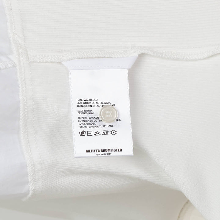 Melitta Baumeister Boxy Ruffle Hem Shirt – Available at Club 21, Official Retailer in Singapore, Malaysia & Thailand with Global Shipping Online
