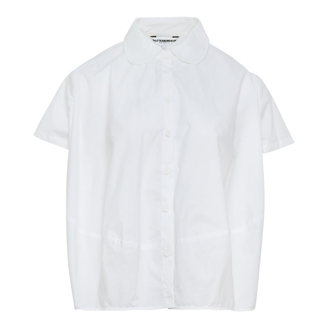 Melitta Baumeister Round Collar Cocoon Shirt – Available at Club 21, Official Retailer in Singapore, Malaysia & Thailand with Global Shipping Online