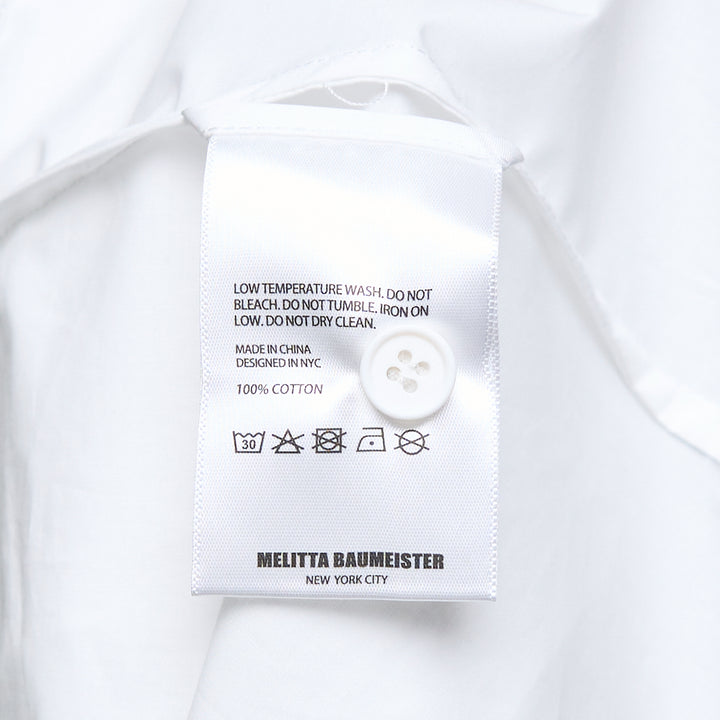 Melitta Baumeister Round Collar Cocoon Shirt – Available at Club 21, Official Retailer in Singapore, Malaysia & Thailand with Global Shipping Online