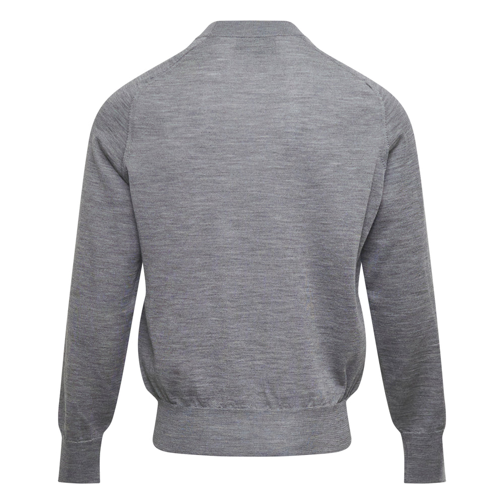 AMI Contrasted Ami De Coeur Crewneck Sweater – Available at Club 21, Official Retailer in Singapore, Malaysia & Thailand with Global Shipping Online