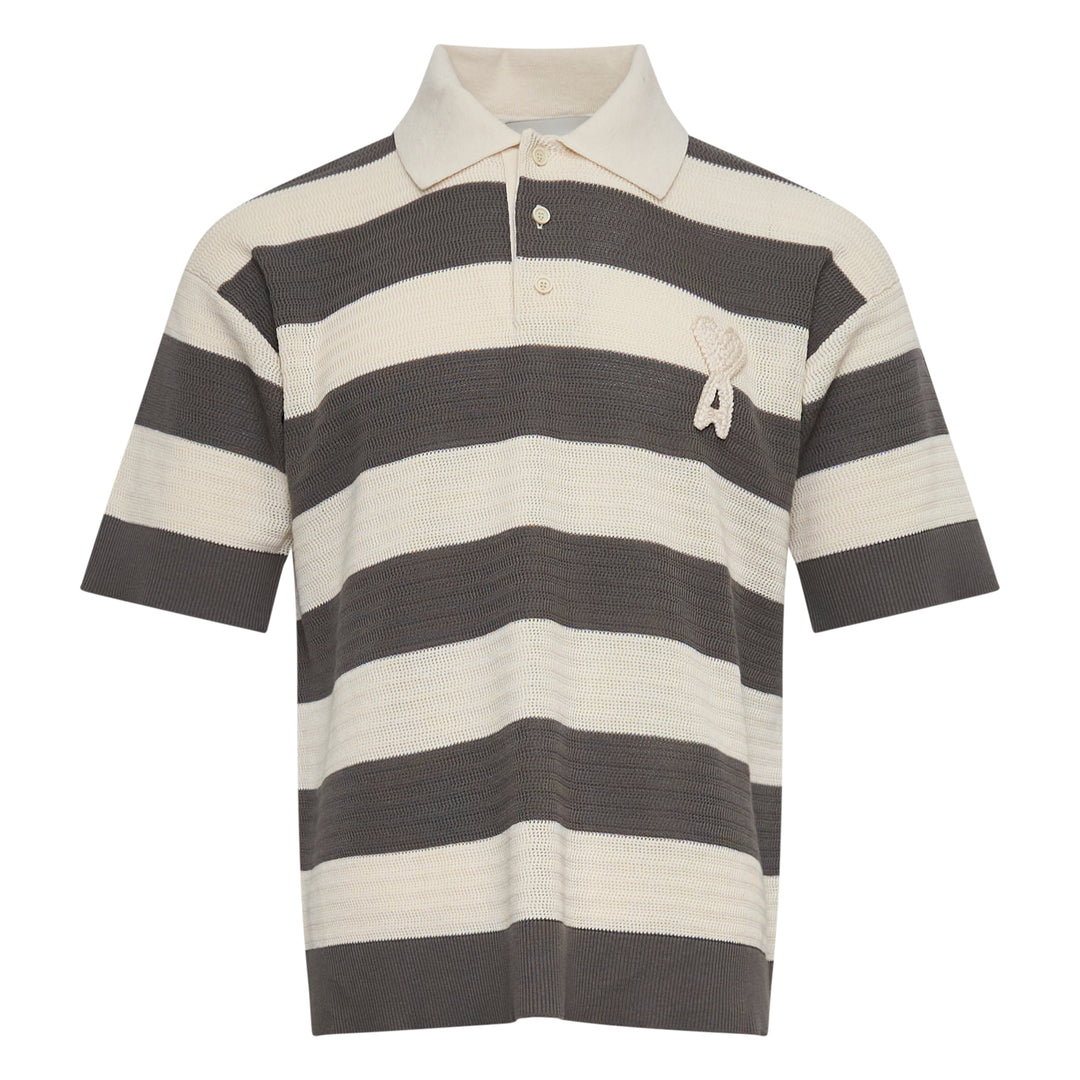 AMI Ami De Coeur Short Sleeves Polo – Available at Club 21, Official Retailer in Singapore, Malaysia & Thailand with Global Shipping Online