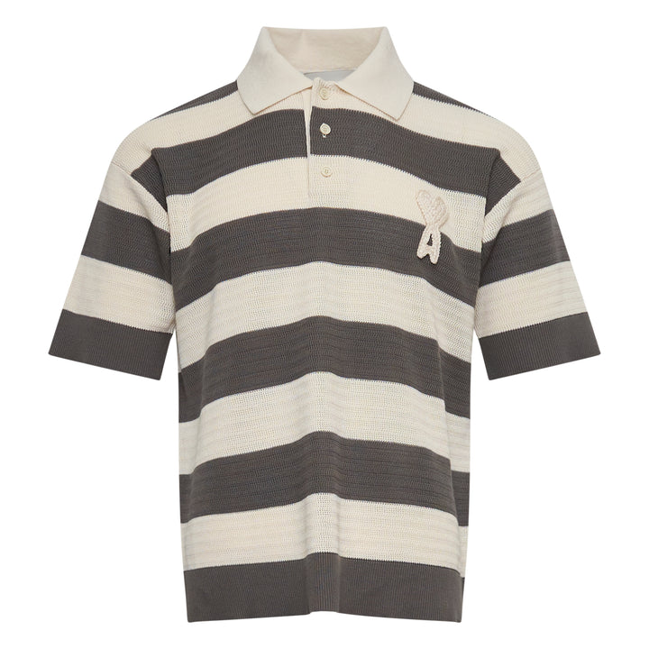 AMI Ami De Coeur Short Sleeves Polo – Available at Club 21, Official Retailer in Singapore, Malaysia & Thailand with Global Shipping Online