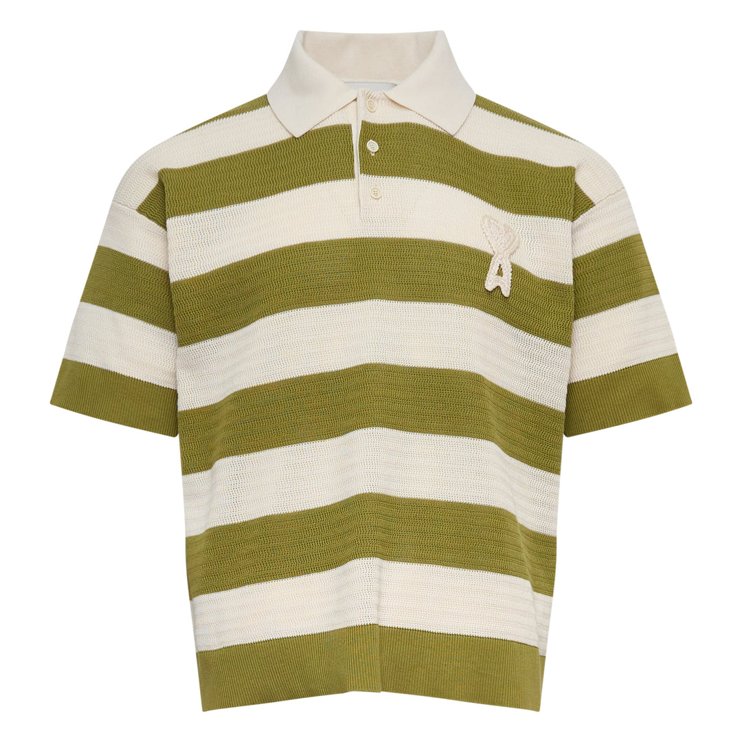 AMI Ami De Coeur Short Sleeve Polo – Available at Club 21, Official Retailer in Singapore, Malaysia & Thailand with Global Shipping Online