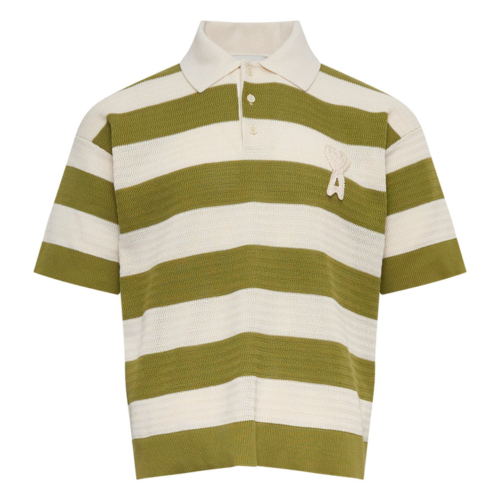 AMI Ami De Coeur Short Sleeve Polo – Available at Club 21, Official Retailer in Singapore, Malaysia & Thailand with Global Shipping Online