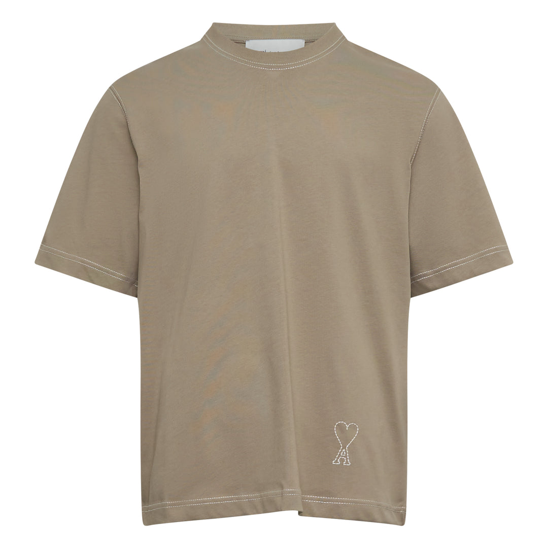 AMI Short Sleeves Boxy Fit T-Shirt – Available at Club 21, Official Retailer in Singapore, Malaysia & Thailand with Global Shipping Online