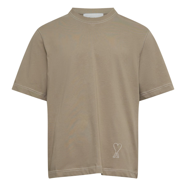 AMI Short Sleeves Boxy Fit T-Shirt – Available at Club 21, Official Retailer in Singapore, Malaysia & Thailand with Global Shipping Online