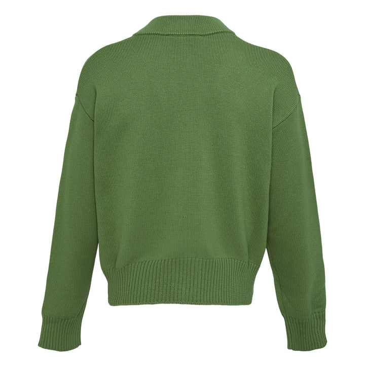 Cardigan With Contrasted ADC