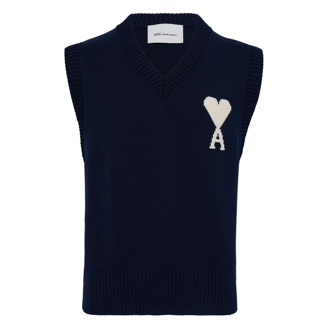 Sleeveless V Neck Sweater