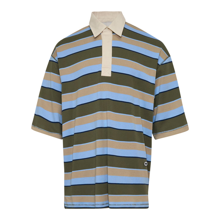 AMI Striped Polo Shirt – Available at Club 21, Official Retailer in Singapore, Malaysia & Thailand with Global Shipping Online