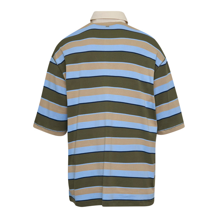 AMI Striped Polo Shirt – Available at Club 21, Official Retailer in Singapore, Malaysia & Thailand with Global Shipping Online