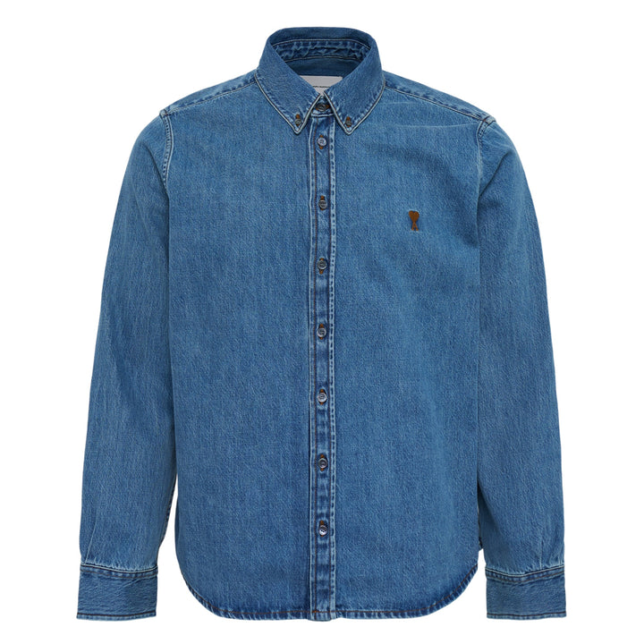 Contrasted AMI De Coeur Shirt