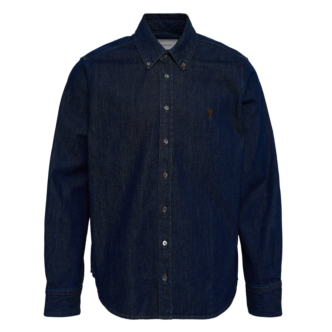 Contrasted AMI De Coeur Shirt