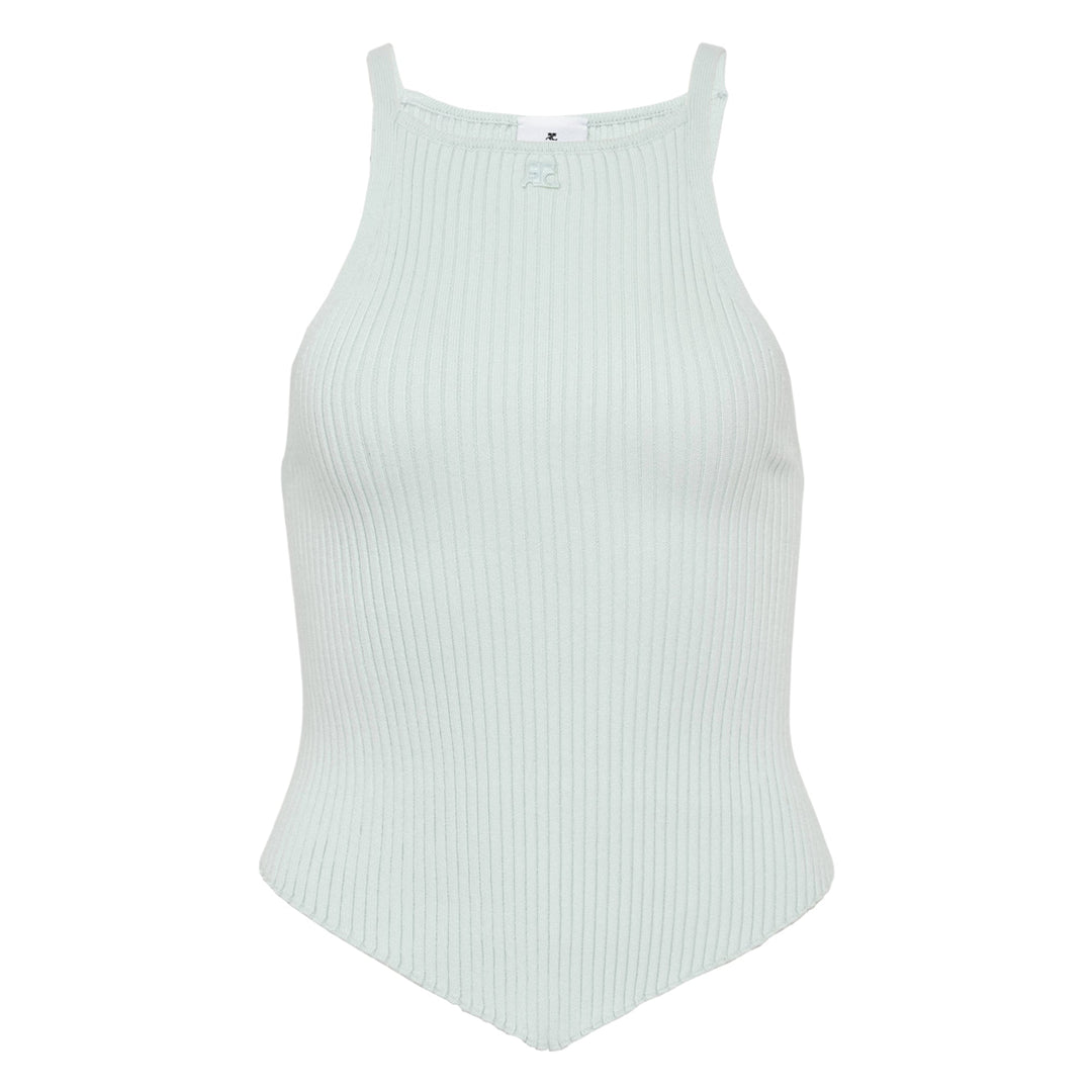 Signature Pointy Rib Knit Top