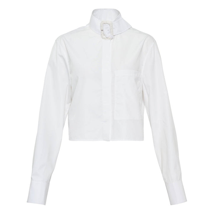 Buckle Poplin Shirt