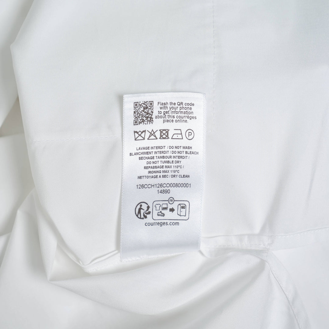Buckle Poplin Shirt