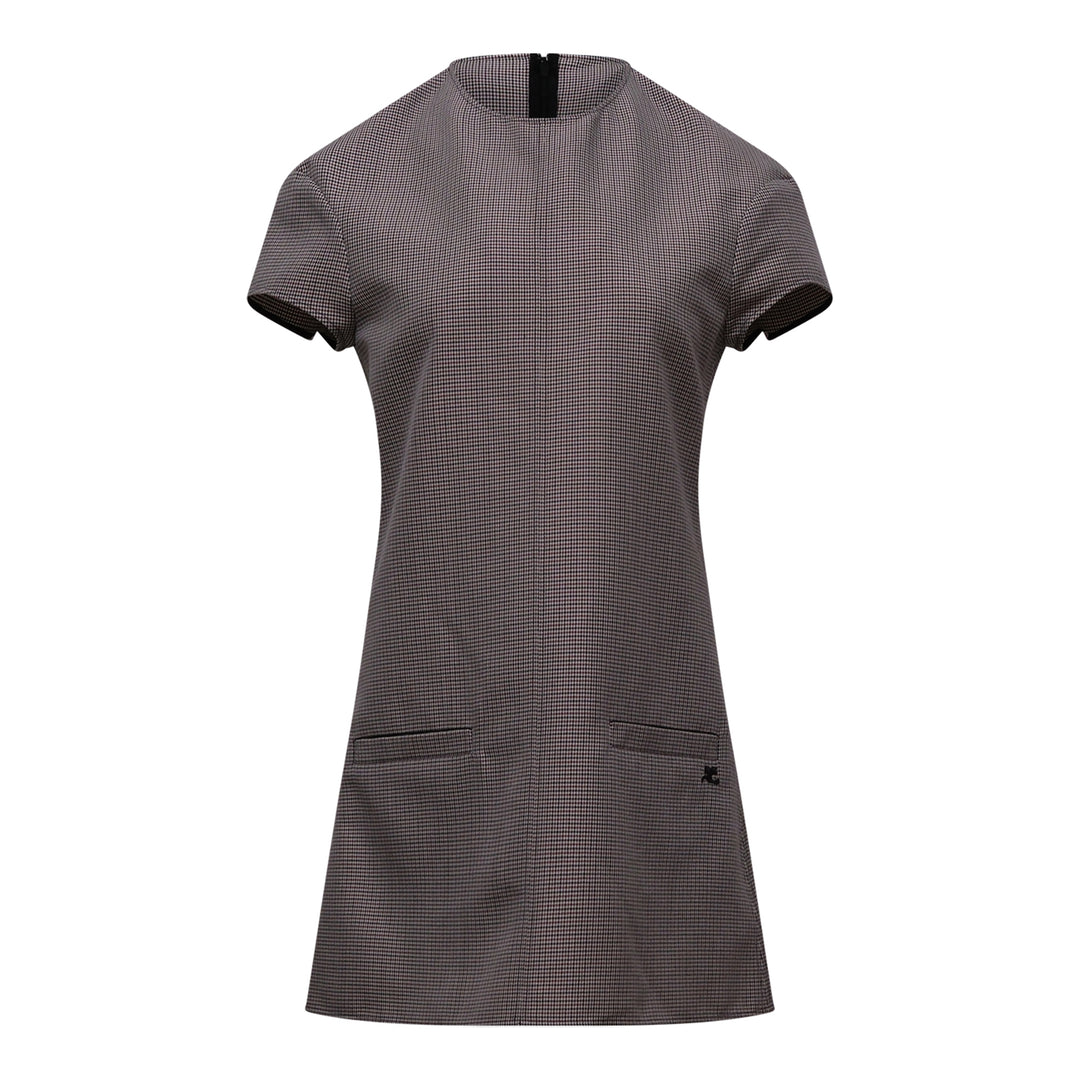 Courrèges Heritage Houndstooth Dress – Available at Club 21, Official Retailer in Singapore, Malaysia & Thailand with Global Shipping Online