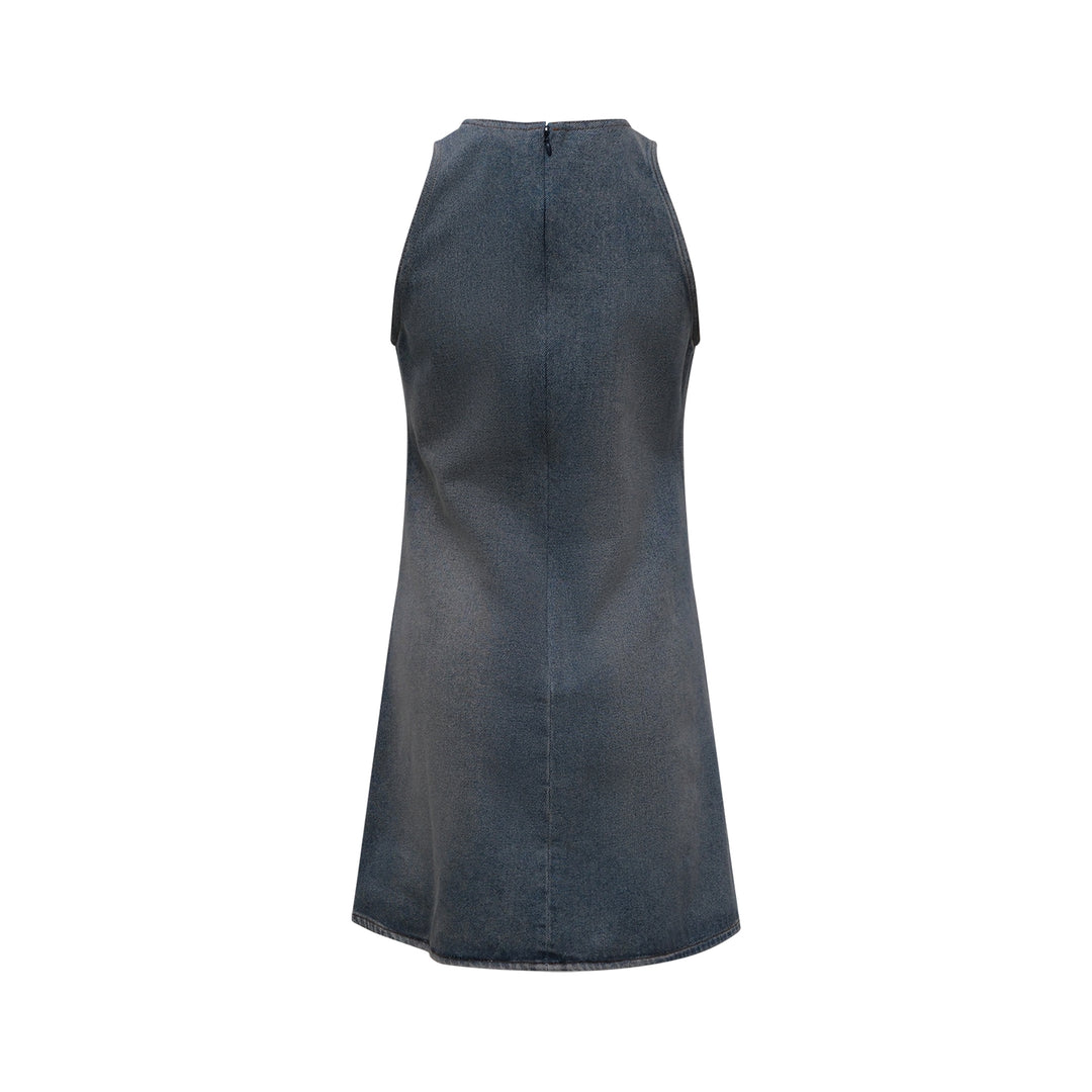 Courreges Heritage Denim A-Line Dress – Available at Club 21, Official Retailer in Singapore, Malaysia & Thailand with Global Shipping Online