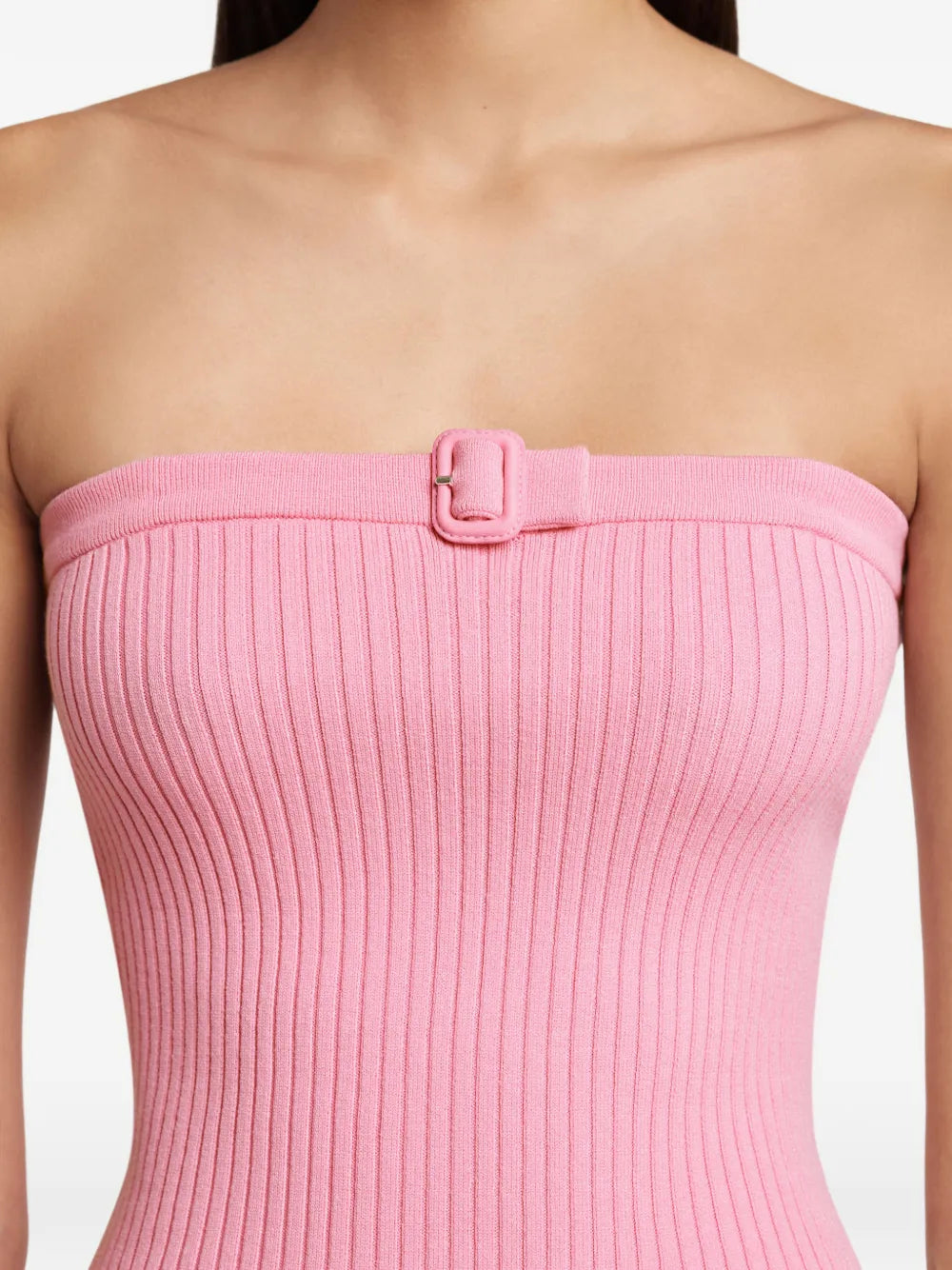 Buckle Rib Knit Top