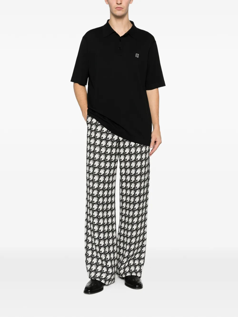 Small PB Logo Cotton Silk Knit