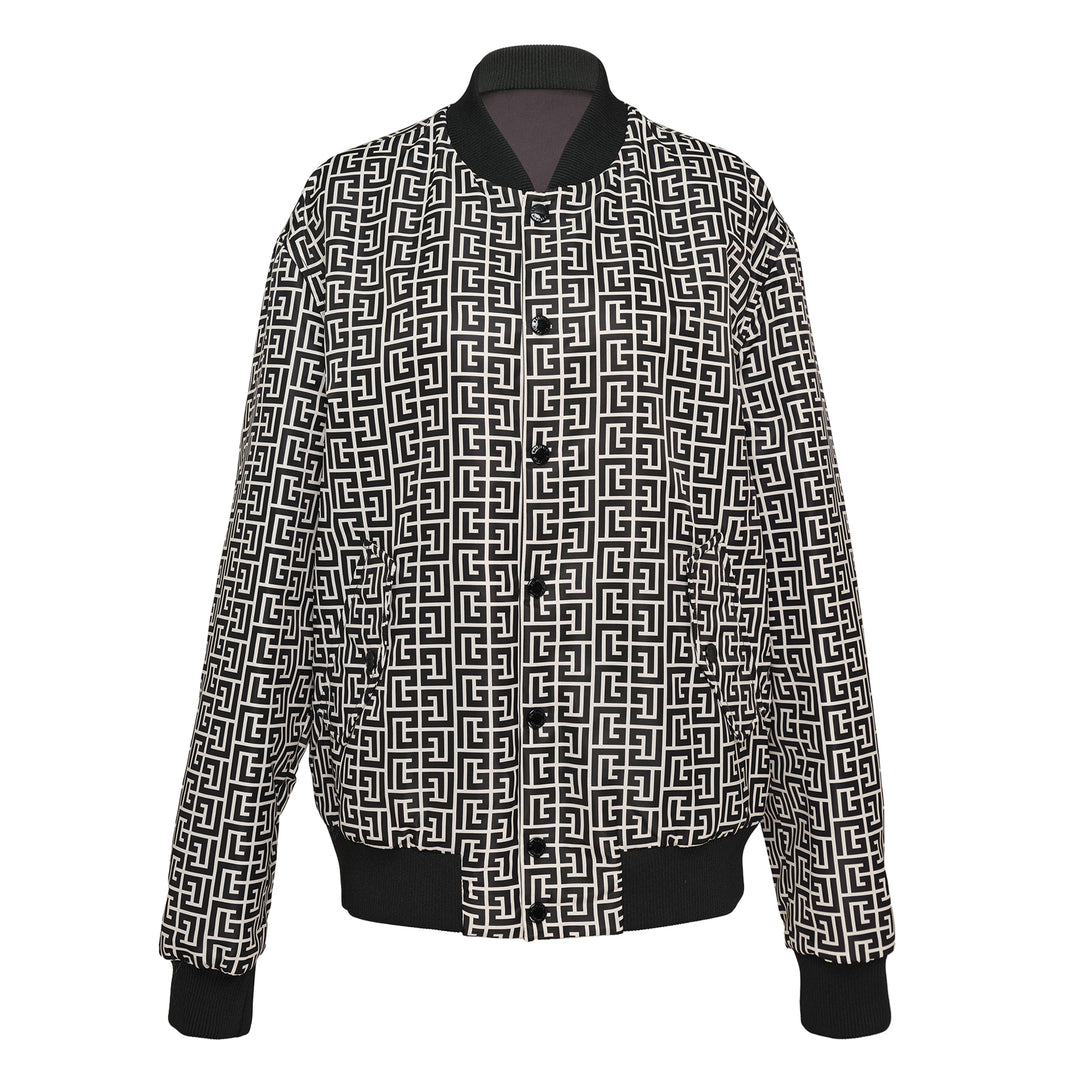 Monogram Nylon Satin Reversible Blouson