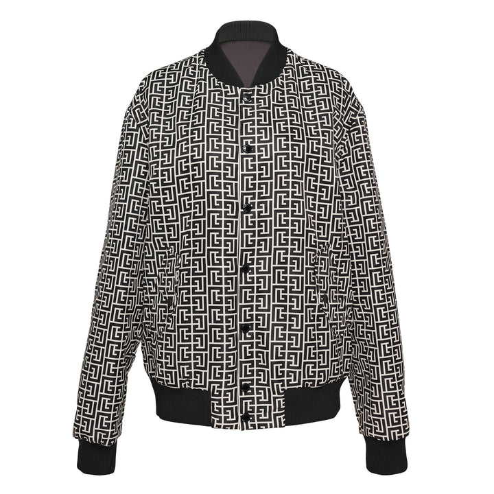 Monogram Nylon Satin Reversible Blouson