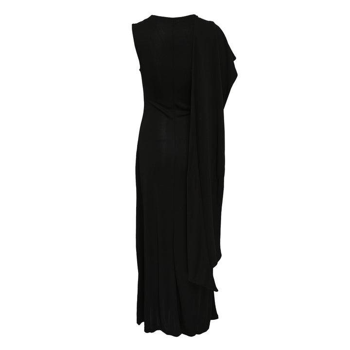 Sleeveless Maxi Lavalliere Dress