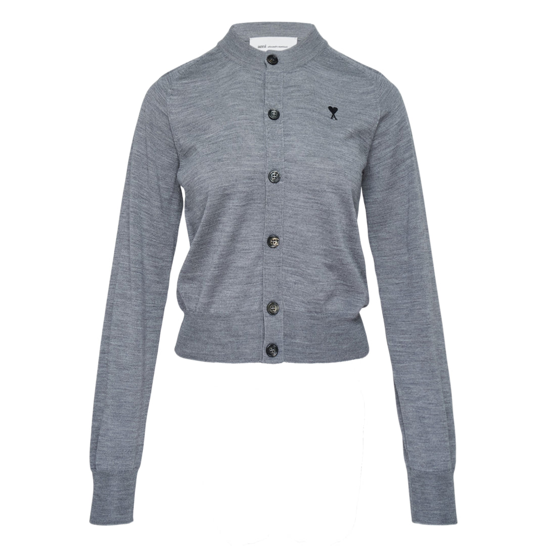 AMI De Coeur Crewneck Cardigan