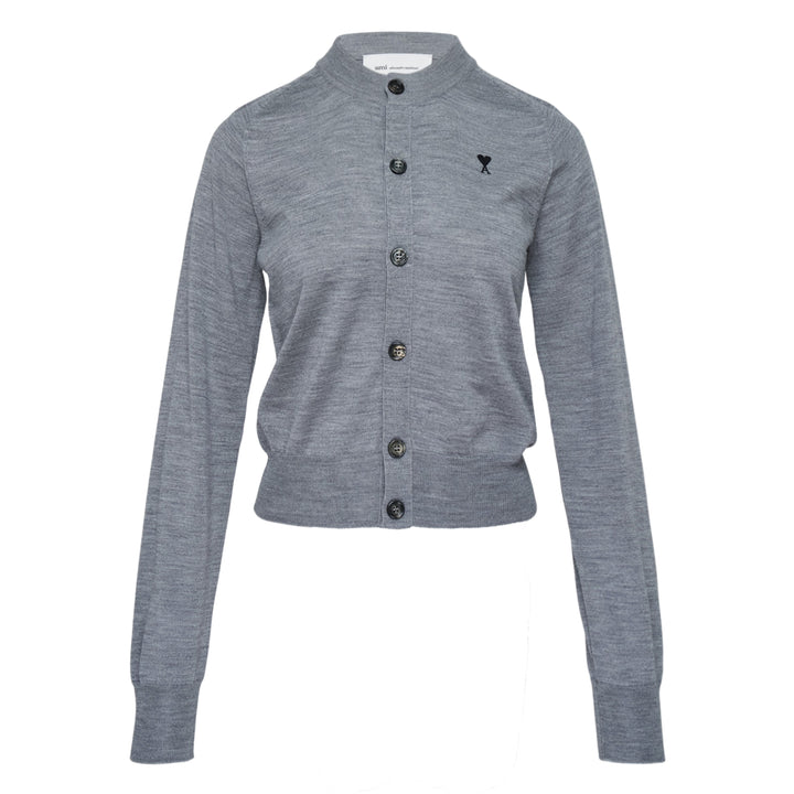 AMI De Coeur Crewneck Cardigan