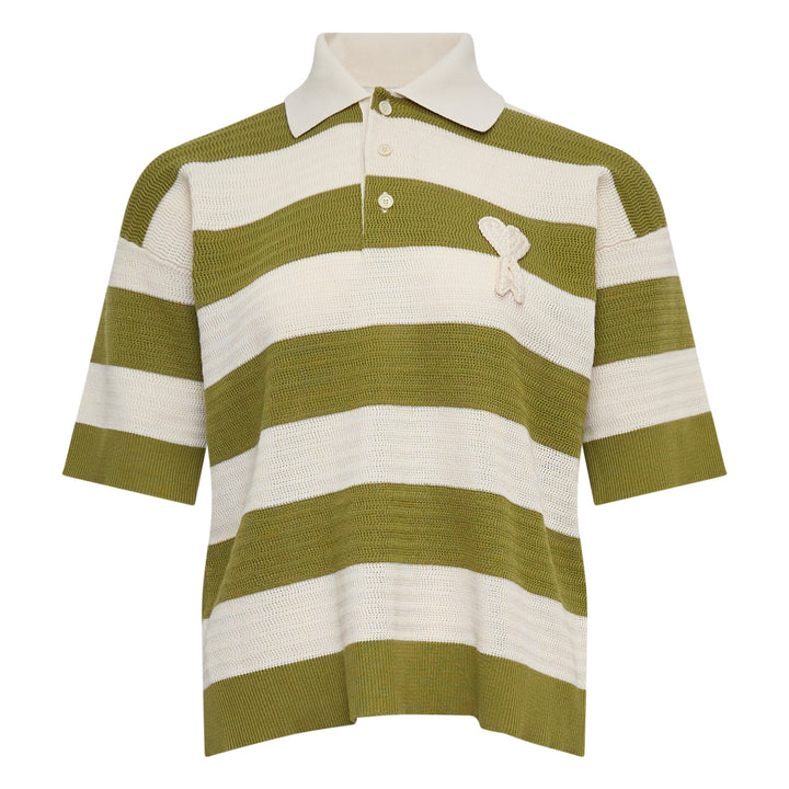 AMI Ami De Coeur Short Sleeves Polo – Available at Club 21, Official Retailer in Singapore, Malaysia & Thailand with Global Shipping Online