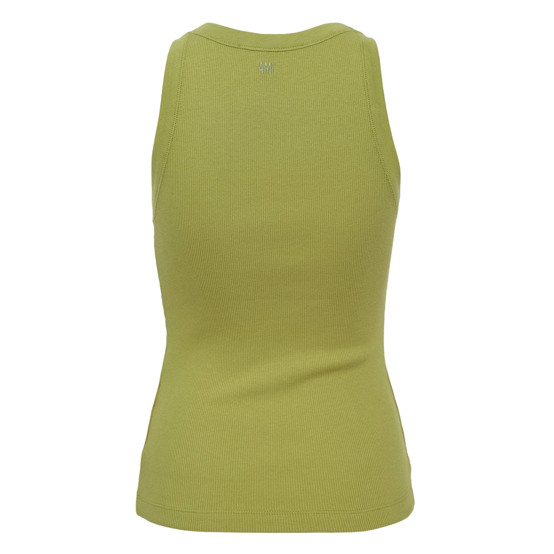 Contrasted AMI De Coeur Tank Top