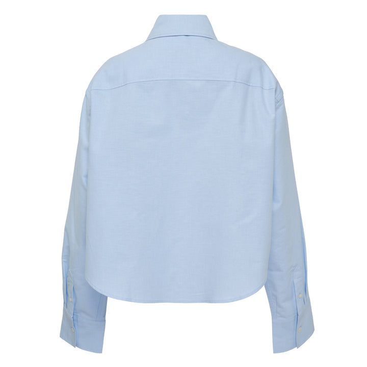 Oversized Cropped Shirt