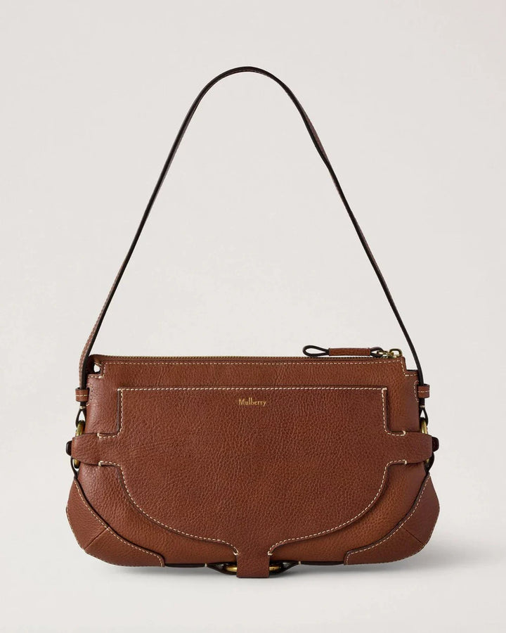 Lennox Shoulder Bag Oak Natural Vegetable Tanned