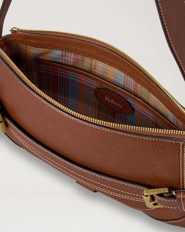 Lennox Shoulder Bag Oak Natural Vegetable Tanned