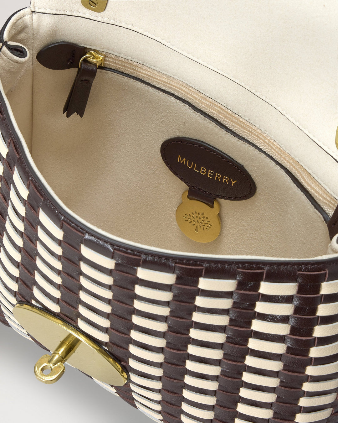 Mulberry Lily Woven Leather Bag – Available at Club 21, Official Retailer in Singapore, Malaysia & Thailand with Global Shipping Online