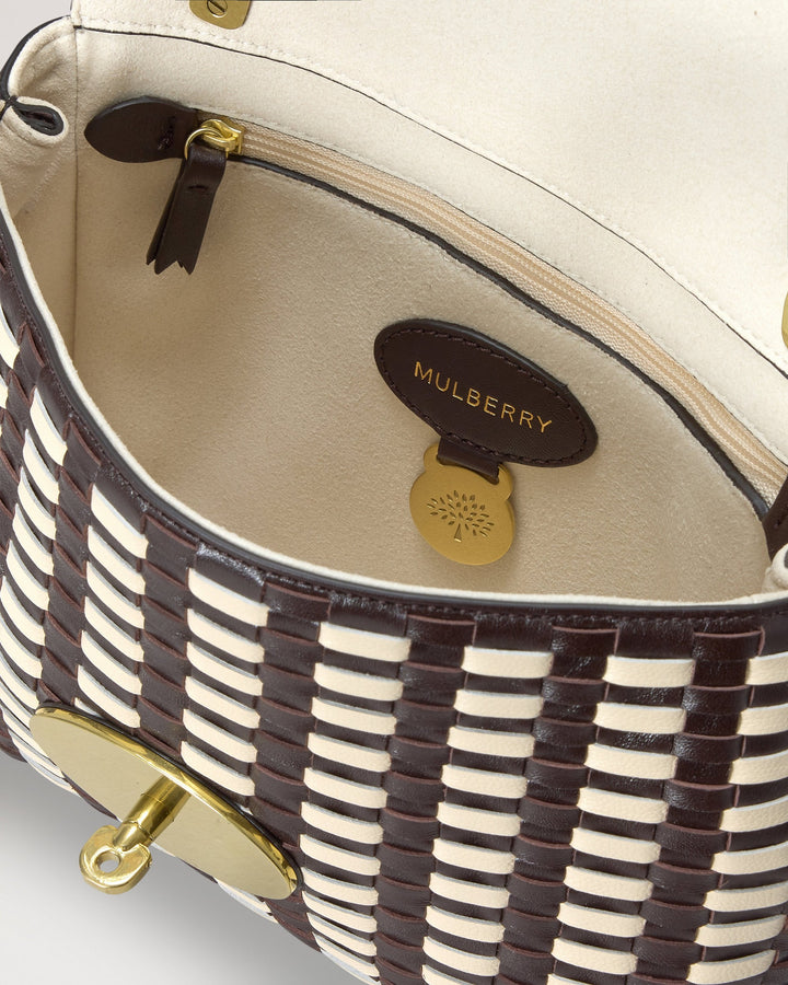 Mulberry Lily Woven Leather Bag – Available at Club 21, Official Retailer in Singapore, Malaysia & Thailand with Global Shipping Online