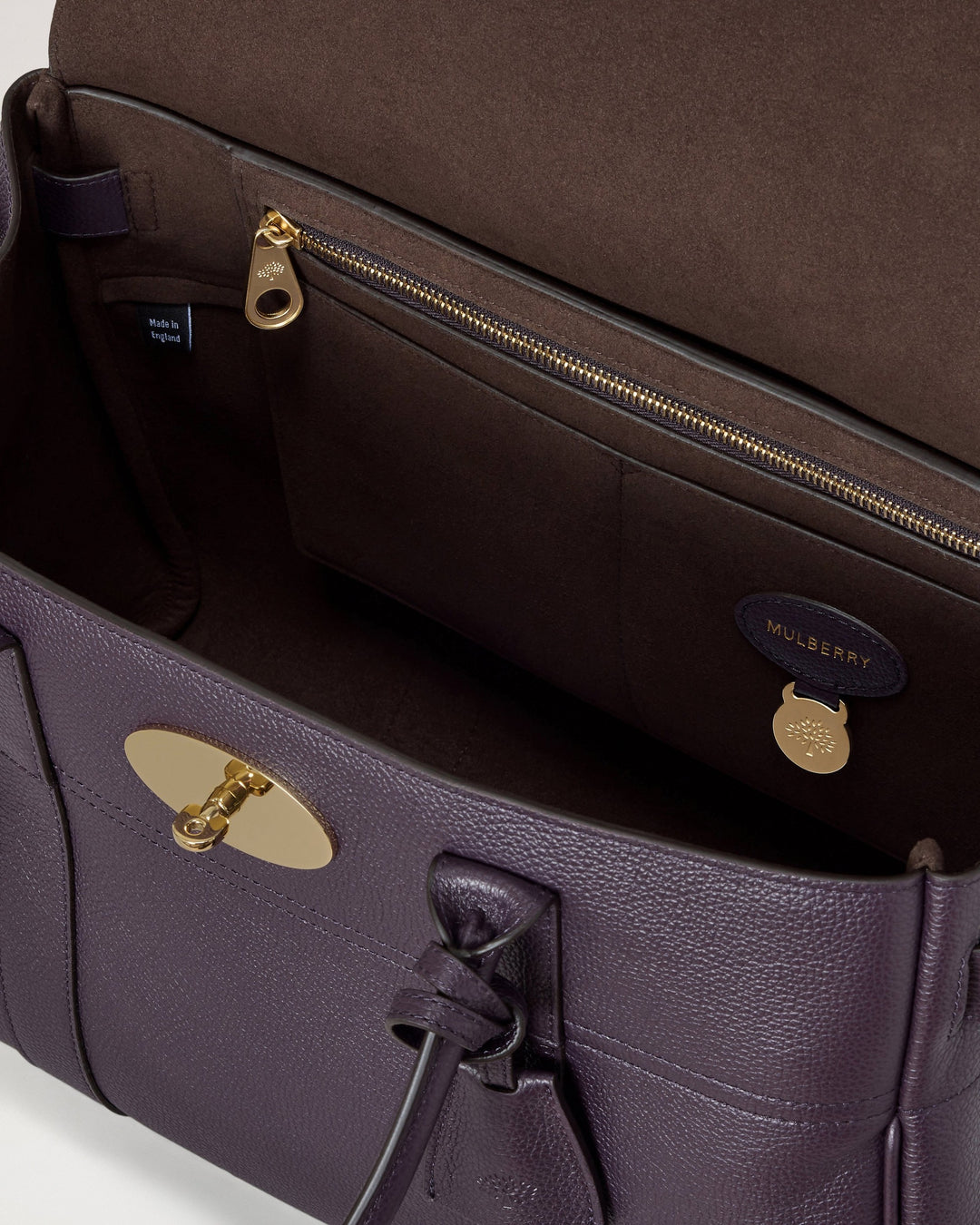Mulberry Bayswater Small Classic Grain Shoulder Bag – Available at Club 21, Official Retailer in Singapore, Malaysia & Thailand with Global Shipping Online