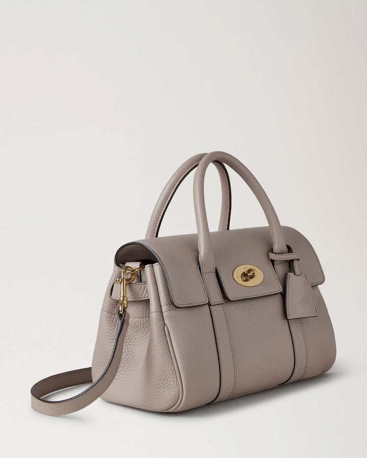 Bayswater Satchel Cashmere Taupe Heavy Grain