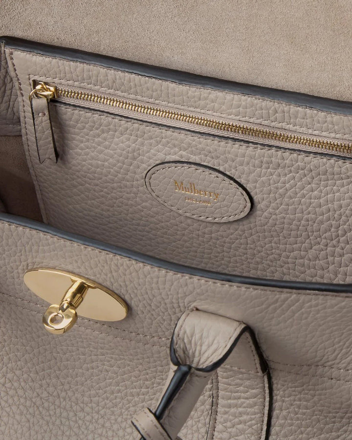 Bayswater Satchel Cashmere Taupe Heavy Grain