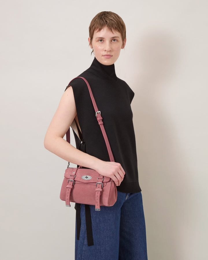 Mulberry Mini Alexa Suede – Available at Club 21, Official Retailer in Singapore, Malaysia & Thailand with Global Shipping Online
