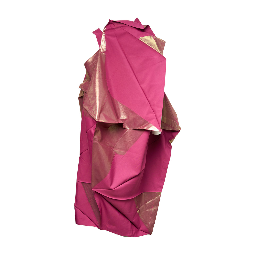No.17 Foil Woven Dress