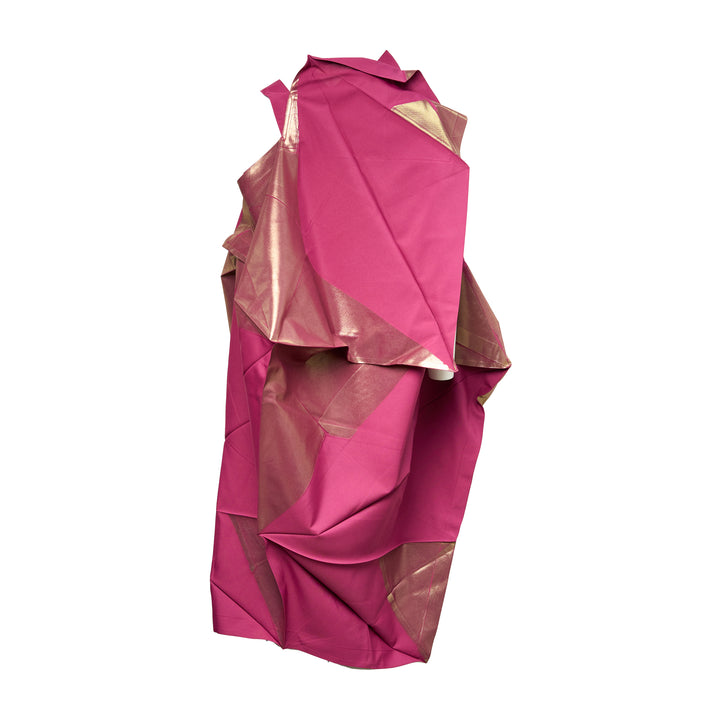 No.17 Foil Woven Dress