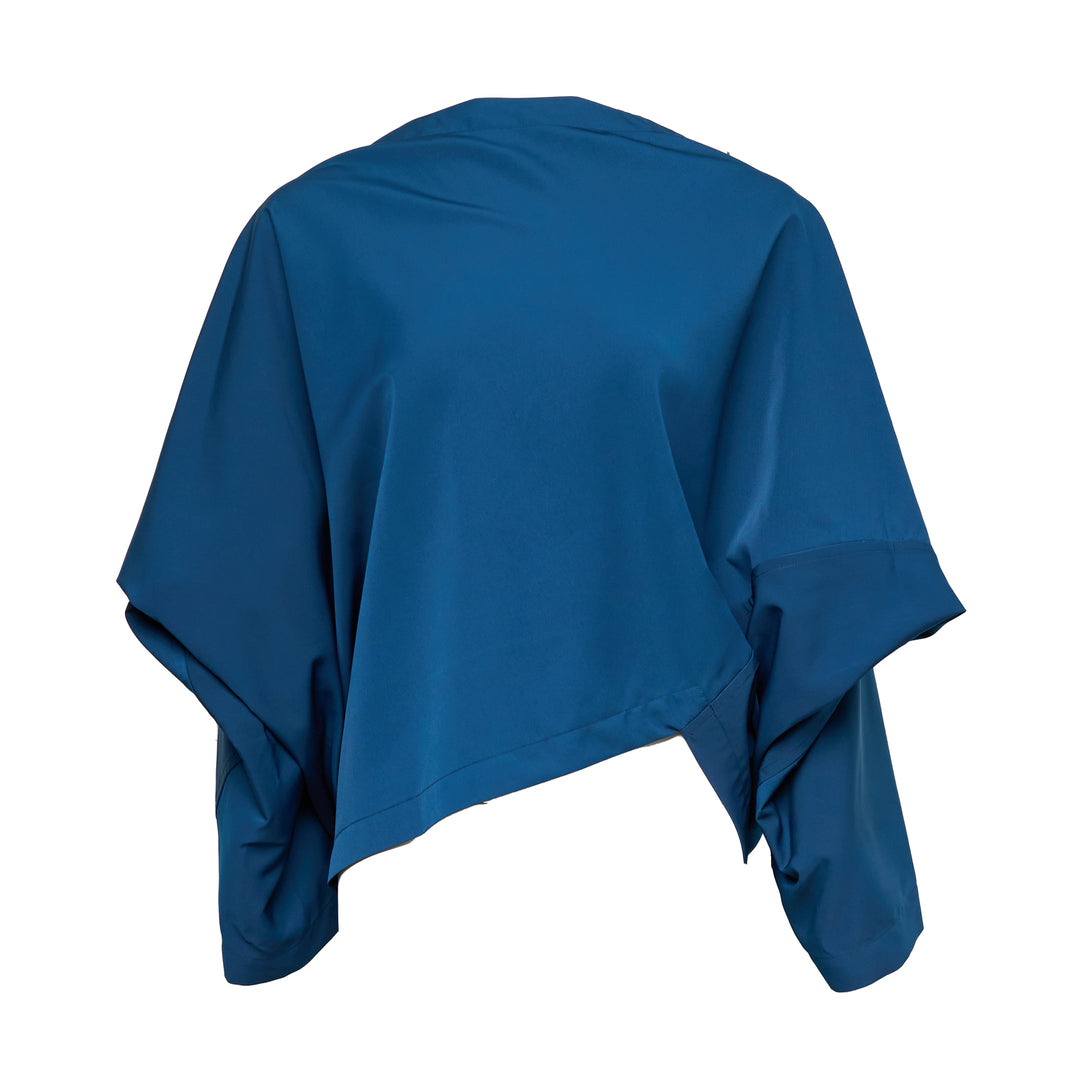 Parallel Wrap Woven Top
