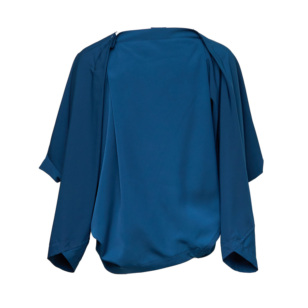 Parallel Wrap Woven Top