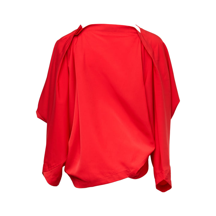 Parallel Wrap Woven Top