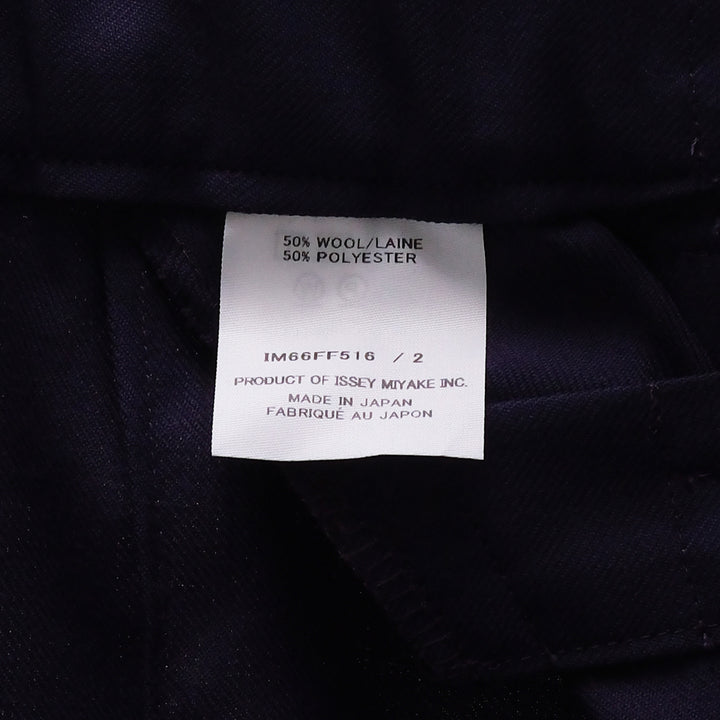 ISSEY MIYAKE Belted Wool Pants – Available at Club 21, Official Retailer in Singapore, Malaysia & Thailand with Global Shipping Online