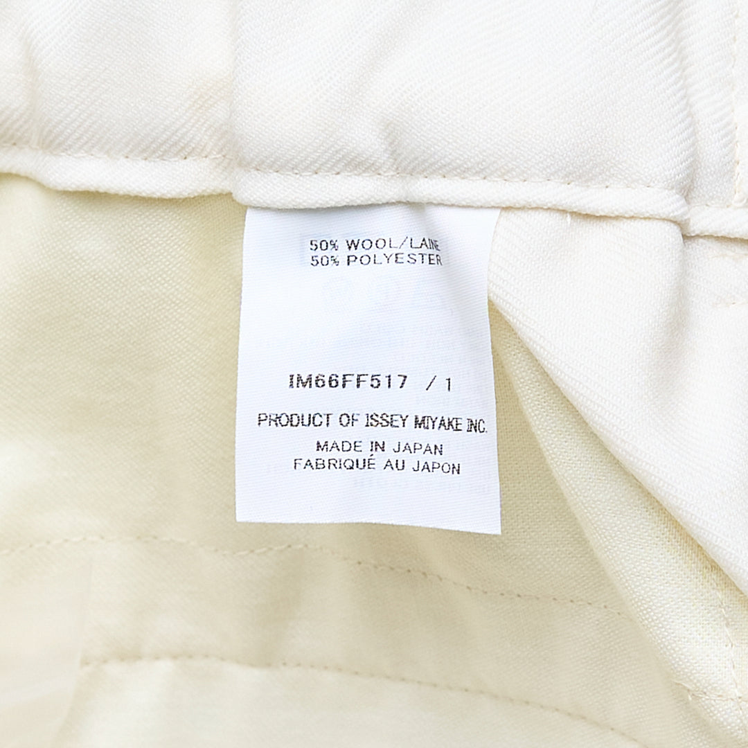 ISSEY MIYAKE Belted Wool Woven Pants – Available at Club 21, Official Retailer in Singapore, Malaysia & Thailand with Global Shipping Online