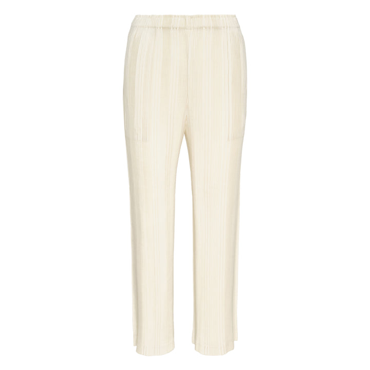 ISSEY MIYAKE Linen-Like Rib Pleated Pants – Available at Club 21, Official Retailer in Singapore, Malaysia & Thailand with Global Shipping Online
