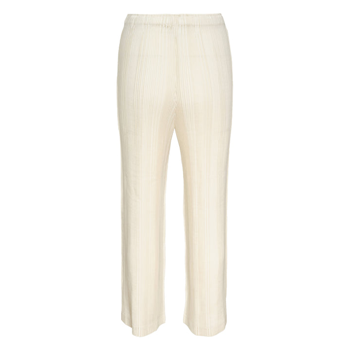 ISSEY MIYAKE Linen-Like Rib Pleated Pants – Available at Club 21, Official Retailer in Singapore, Malaysia & Thailand with Global Shipping Online